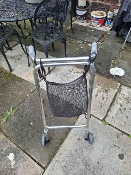 Photo of free Aluminium zimmer frame (L25 Woolton) #2
