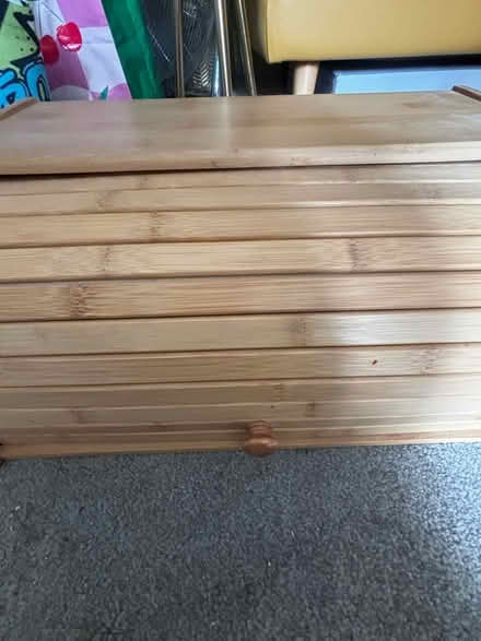 Photo of free Wooden bread bin (Wimbledon SW19) #2