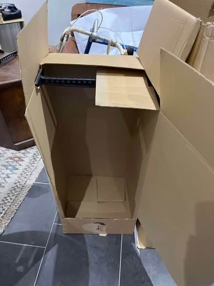 Photo of free cardboard temp wardrobe (Gorgie EH11) #4