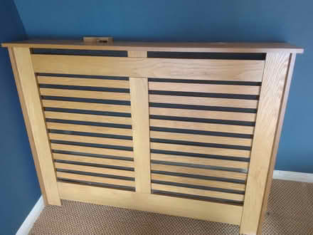 Photo of free Oak radiator cover very good condition (Purley on Thames RG31) #1