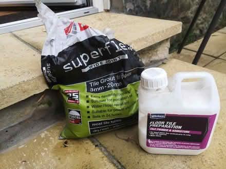 Photo of free Tile grout, floor tile preparation (Joppa EH15) #1