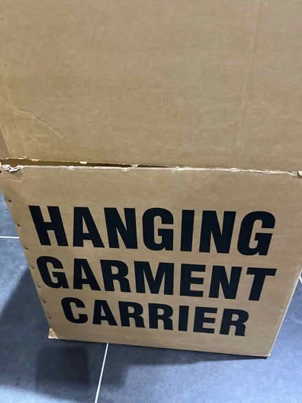 Photo of free cardboard temp wardrobe (Gorgie EH11) #1
