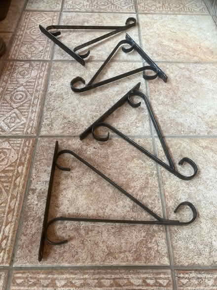 Photo of free Four flower basket hangers (OX4 Temple Cowley Oxford) #1