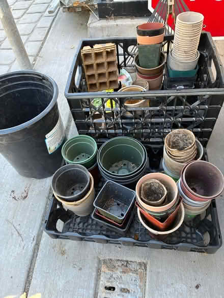 Photo of free Miscellaneous flower pots (Oakland hills) #2