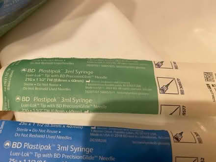 Photo of free Syringes x 40 (Off Waldo.) #3