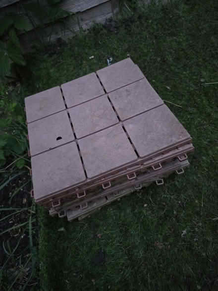 Photo of free Plastic Patio Tiles Paving Garden (Sandy SG19) #2