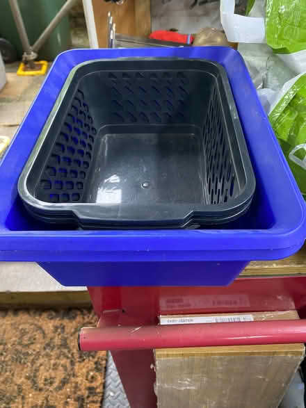 Photo of free 4 plastic storage boxes (Williamson Park LA1) #1