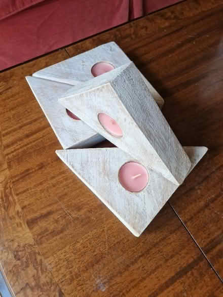 Photo of free Wooden tealight holders (Ormesby St Margaret NR29) #4
