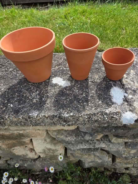 Photo of free Terracotta plant pots (Freshford BA2) #2