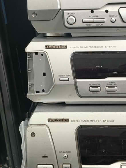 Photo of free Technics Stereo including speakers and all cables (Rubery B45) #1