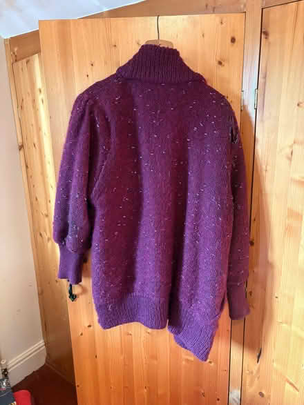 Photo of free Purple 80s cocoon cardigan jumper (Sutton Pools OX14) #4