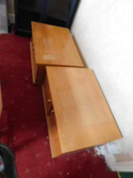 Photo of free 2 Wooden Base Unit Cupboards. (Grays RM17) #1