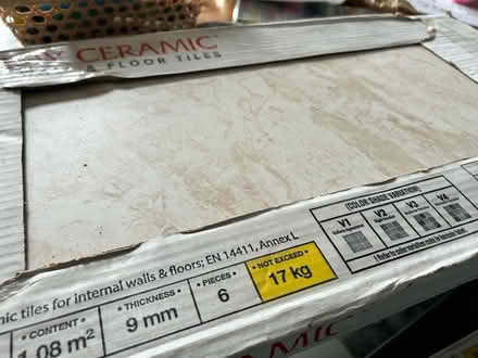 Photo of free Heavy floor/wall tiles (North fort st EH6) #2