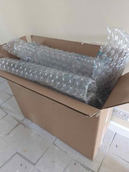 Photo of free Large Strong Packing Box with Bubble Wrap (Weston Park BA1) #1