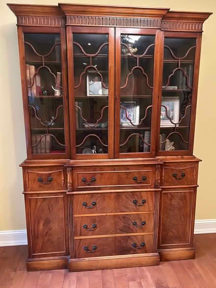 Photo of free Antique reproduction china cabinet (Montpelier VA) #2