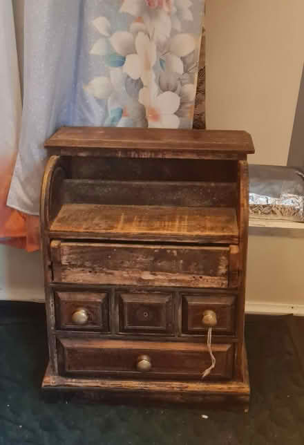Photo of free wooden storage cabinet (Harlesden) #1