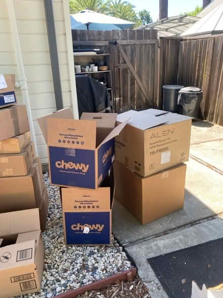 Photo of free 15 sturdy cardboard boxes (Pleasant Hill) #1