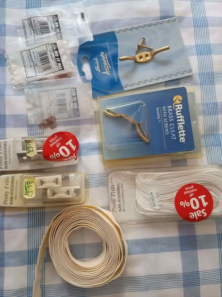 Photo of free Craft bits to make a Roman blind (Bromham MK43) #1