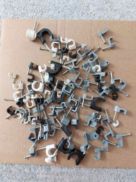 Photo of free Cable clips with nail (Humphrey's End GL6) #1