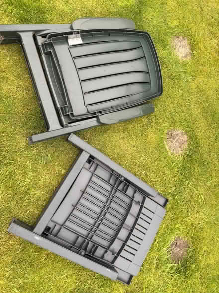 Photo of free 2 fold up recliner garden chairs (Newlyn TR18) #2
