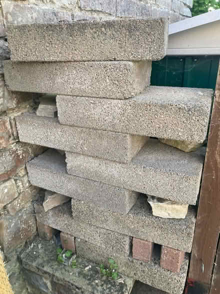 Photo of free 9 breeze blocks (Street BA16) #1