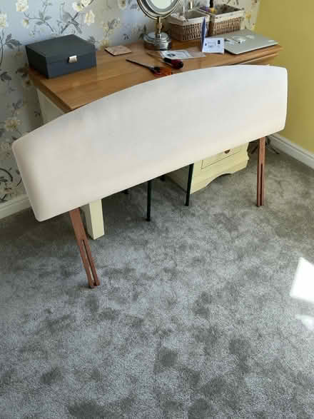 Photo of free Double bed headboard (Stone Cross BN24) #1