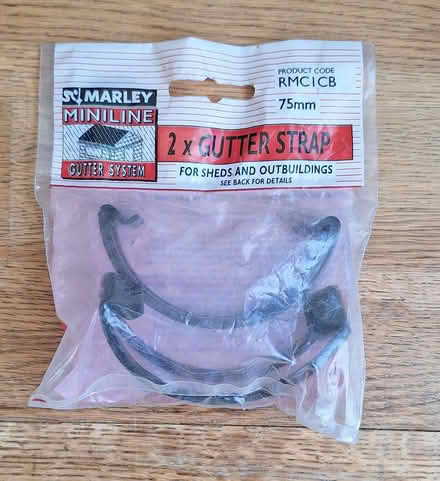 Photo of free Unused 75mm Gutter Straps (Epping CM16) #1