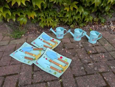 Photo of free M&S My Little Garden tool & watering can set (Carrick Knowe EH12) #1
