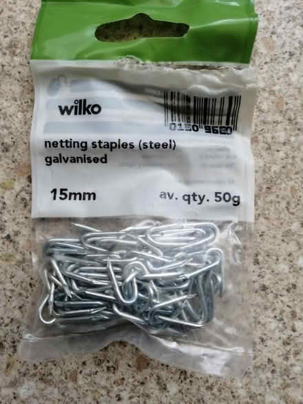 Photo of free Netting staples (Wolverhampton (WV10)) #1