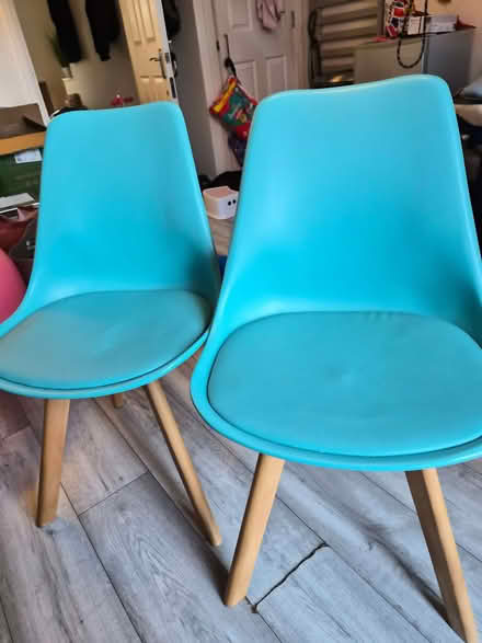 Photo of free Blue Chairs (Harlesden NW10) #2