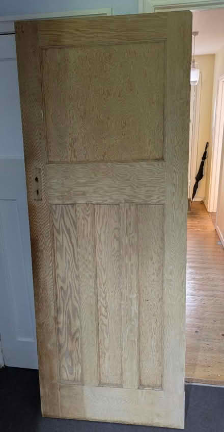 Photo of free Pine 1930s style internal door (Girton CB3) #1