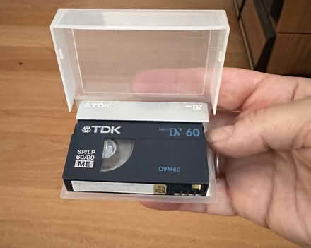 Photo of free 1 TDK 60 minute Mini DV (Martinez, near Ace Hardware) #1