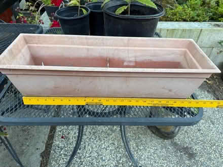 Photo of free Long planter (Sunnyvale near Wolfe and Reed) #1