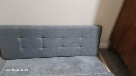 Photo of free Grey velour fold up storage box. (Foxwood YO24) #4