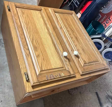 Photo of free Nice wood cabinets (Acton area) #2