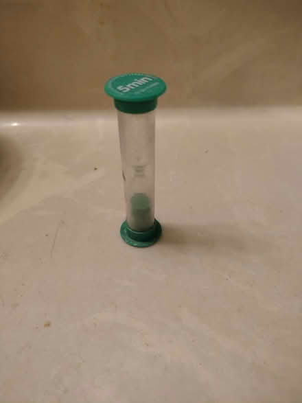 Photo of free 5 minute plastic hour glass (downtown novato) #1