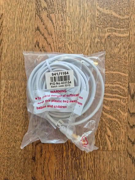 Photo of free Aerial Extension TV Cable, 10m (Whitechapel E1) #1