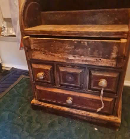 Photo of free wooden storage cabinet (Harlesden) #2