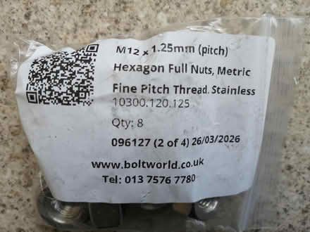 Photo of free Hexagon Full Nut (Wolverhampton (WV10)) #1