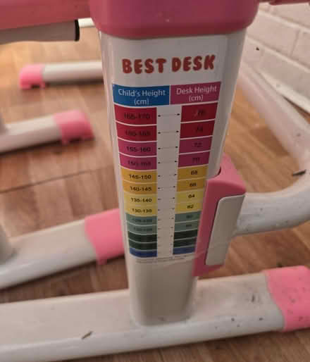 Photo of free Girls Pink Desk & Chair (Aldershot GU12) #4