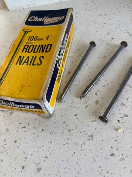 Photo of free Long 4 inch nails (Bexleyheath DA6) #1