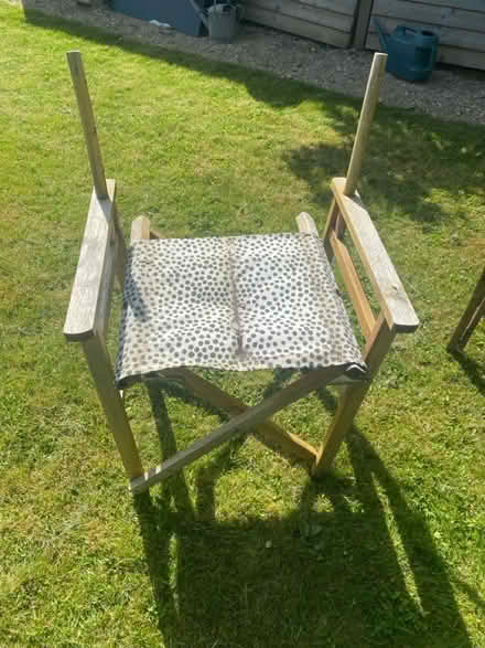Photo of free 5 outdoor director chair frames (Oldfield Park, Bath) #3