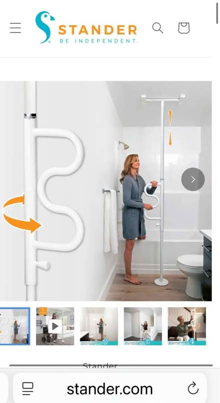 Photo of free Stander tension mount safety pole (228 C Street, San Rafael) #1