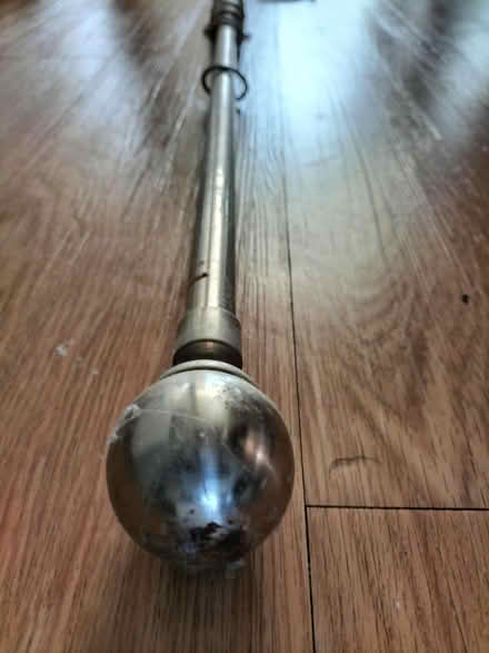 Photo of free Matt chrome curtain pole (Wollaton NG8) #1