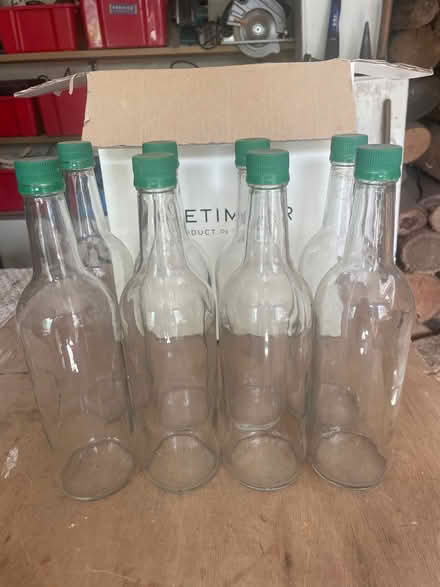 Photo of free Clear glass 1-litre bottles (Presteigne LD8) #1