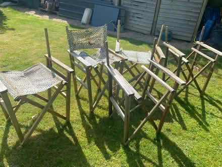 Photo of free 5 outdoor director chair frames (Oldfield Park, Bath) #4