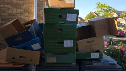 Photo of free Cardboard boxes (Brickhill MK41) #1