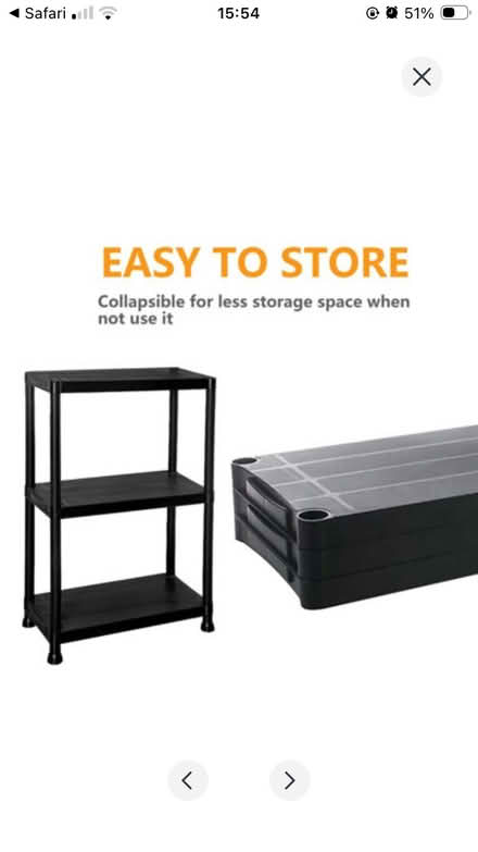 Photo of free Plastic Shelving (Upper Walmer CT14) #1