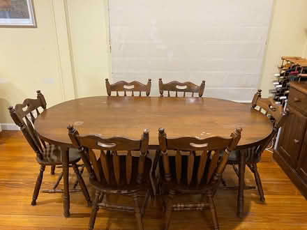 Photo of free 7 piece dining set (Highett) #2