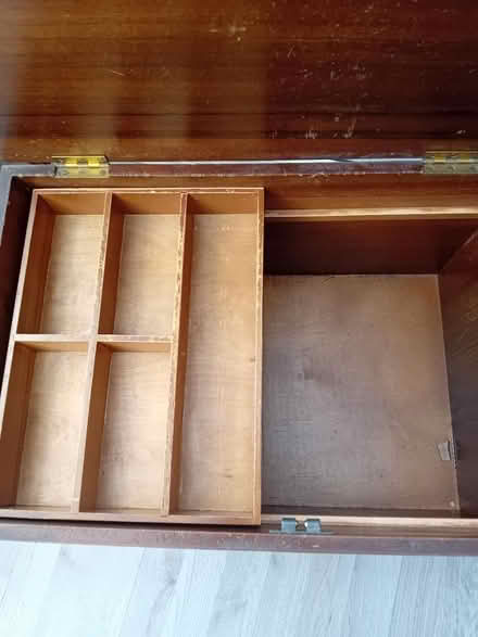 Photo of free Vintage sewing storage table (Blandford DT11) #2